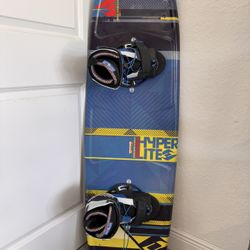 Hyperlite Wakeboard w/ Bindings + Boots – $250