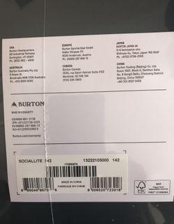 BurtonバートンSOCIALITEソーシャライト142＋Scribe＋カバー 2025年最新】burton socialの人気アイテム - メルカリ