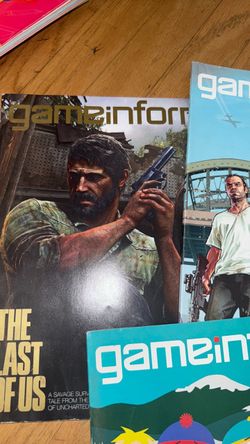 Video game Magazines Gameinformer South Park GTA The Last of Us