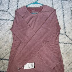 FIGS NWT Black Pink Seamless - Longsleeve Underscrub - Size XL PO5805