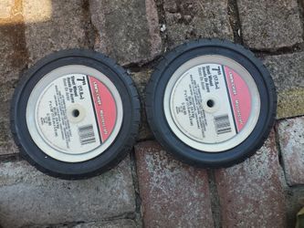 New 7 " Steel Wheels With Bearings 