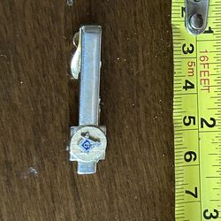Vintage Masonic Tie Clasp