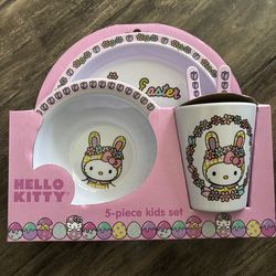 Hello kitty 5 piece kids set