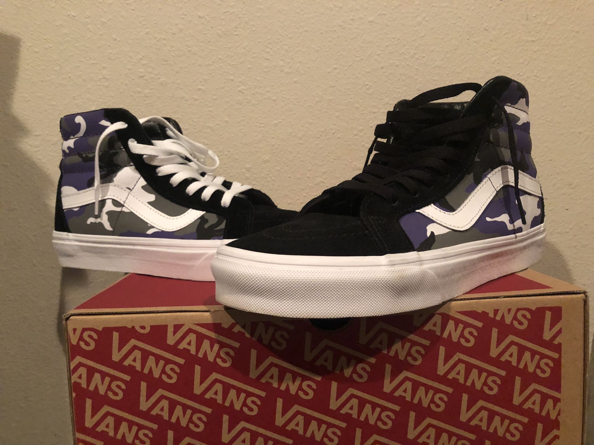 High top vans. Size 8.5