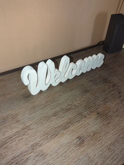 Welcome Madera Letrero