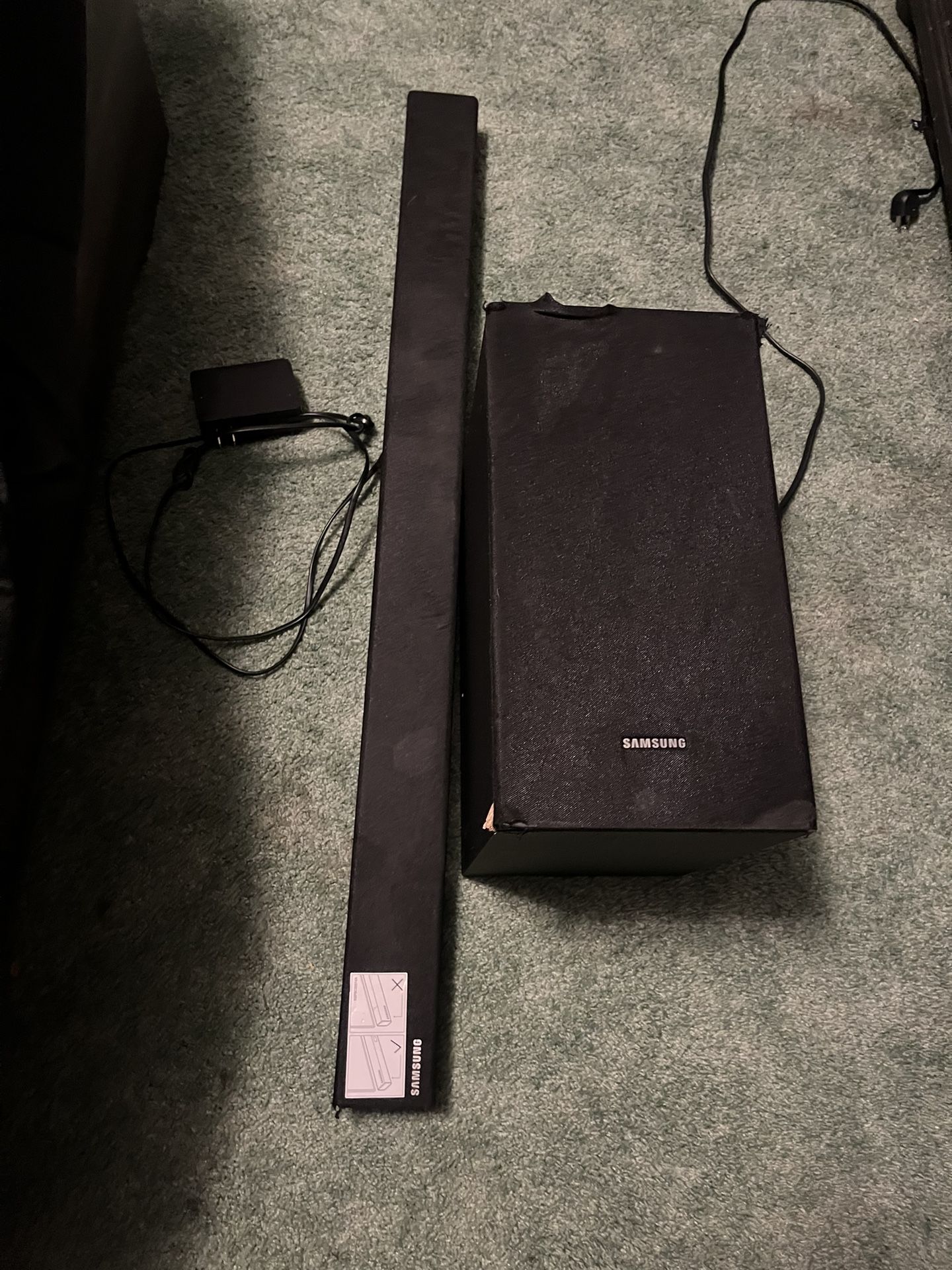 SAMSUNG Subwoofer And Speaker