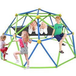 GVDV 10 FT Dome Climber Jungle Gym for Kids - Outdoor Rust-Resistant Play Equipment, Easy Assembly, Supports 1000 lbs