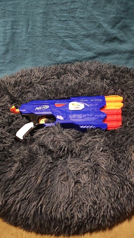 Nerf Gun Set W/Bottle 🎯 And Extra Bullets