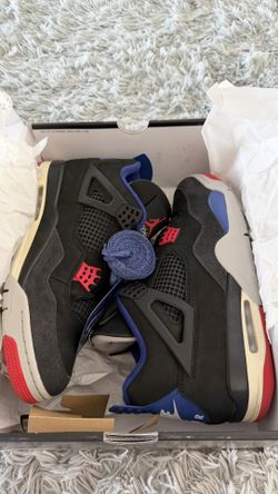 Size 12 Air Jordan 4 Retro Rare Air Gold Lettering FV5029-003. 