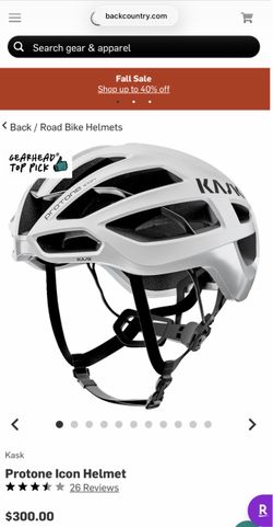 KASK Protone Icon Road Cycling Helmet – White – $220