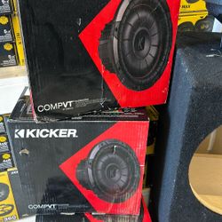 Kicker Comps Speakers 