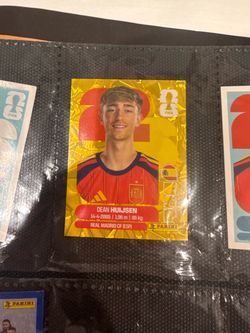 Dean Huijsen World Cup 2026 Gold Sticker