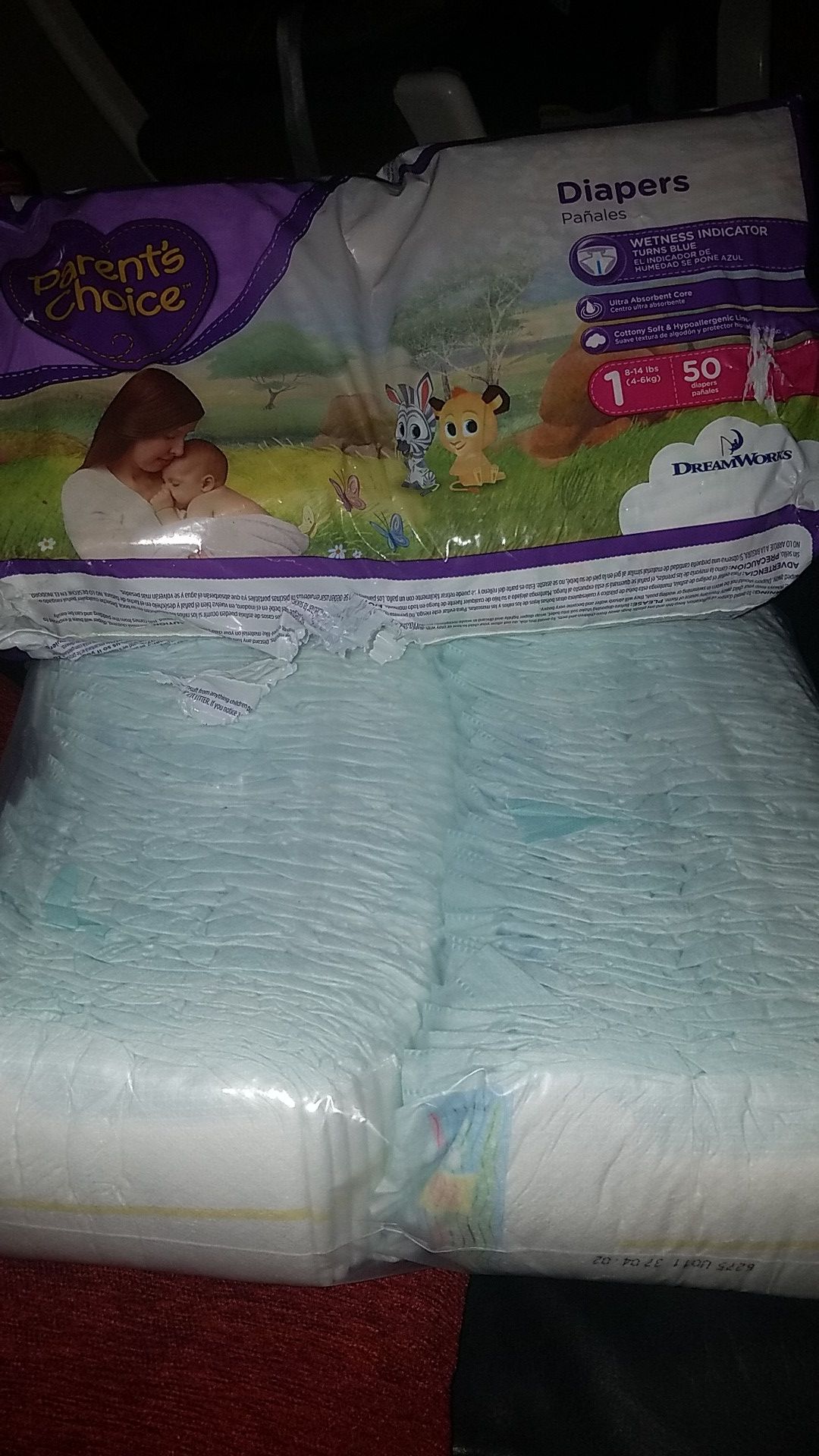 129 Size 1 Diapers