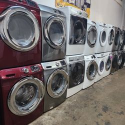 💯👌SAMSUNG SET STEAM WASHER AND ELECTRIC DRYER WITH WARRANTY 💯 