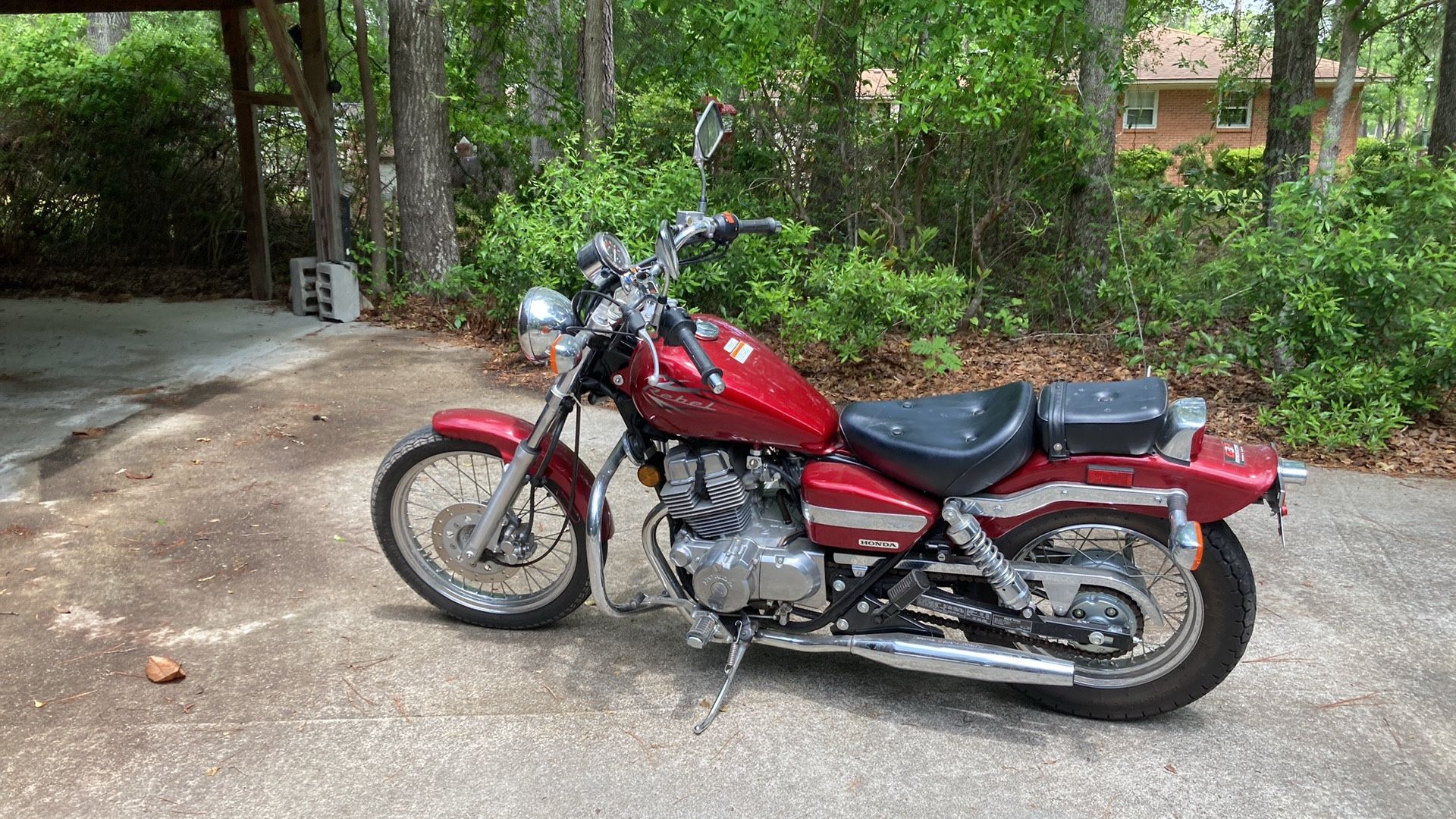 1984 Honda Rebel 250 Motorcycle