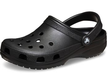 Used Black Crocs Unisex