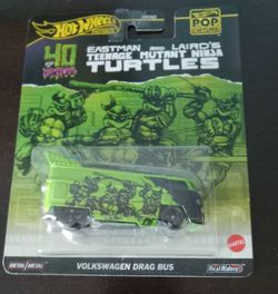 Hot Wheels Ninja Turtles VW Drag Bus