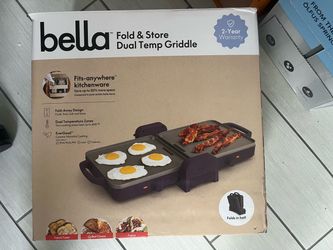 Bella Fold & Store Dual Temp Griddle