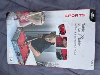 Crane Sports Table Top Billiards Table
