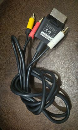Microsoft Xbox 360 AV Composite Audio/Video Cable