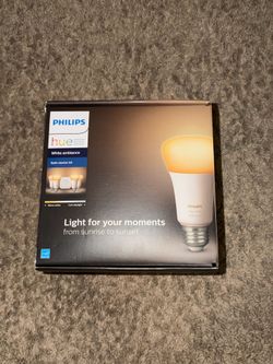 Philips Hue White Ambiance Bulb Starter Kit 4 Bulbs + Hue Bridge - NEW SEALED