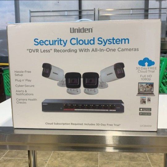 4 Camaras De Seguridad -4 CCTV Security Cameras With Recorder❗️INSTALLED❗️INSTALADAS 💯