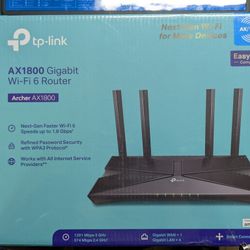 TP-Link AX1800 Gigabit Wi-Fi 6 Router 