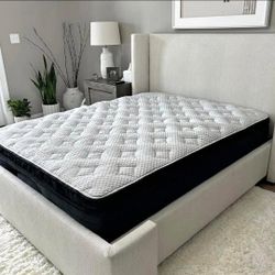 PREMIUM BRAND NEW QUEEN PILLOW TOP MATTRESS AND BOXSPRING SAME DAY DELIVERY 