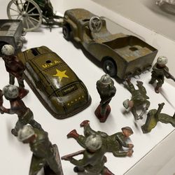 Misc Vintage Metal Toys