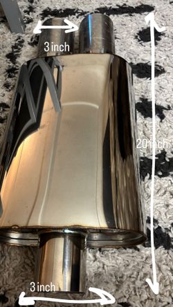 3- Inch Exhaust Muffler 