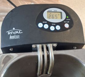 Rival AccuTemp Deep Fryer - Basically