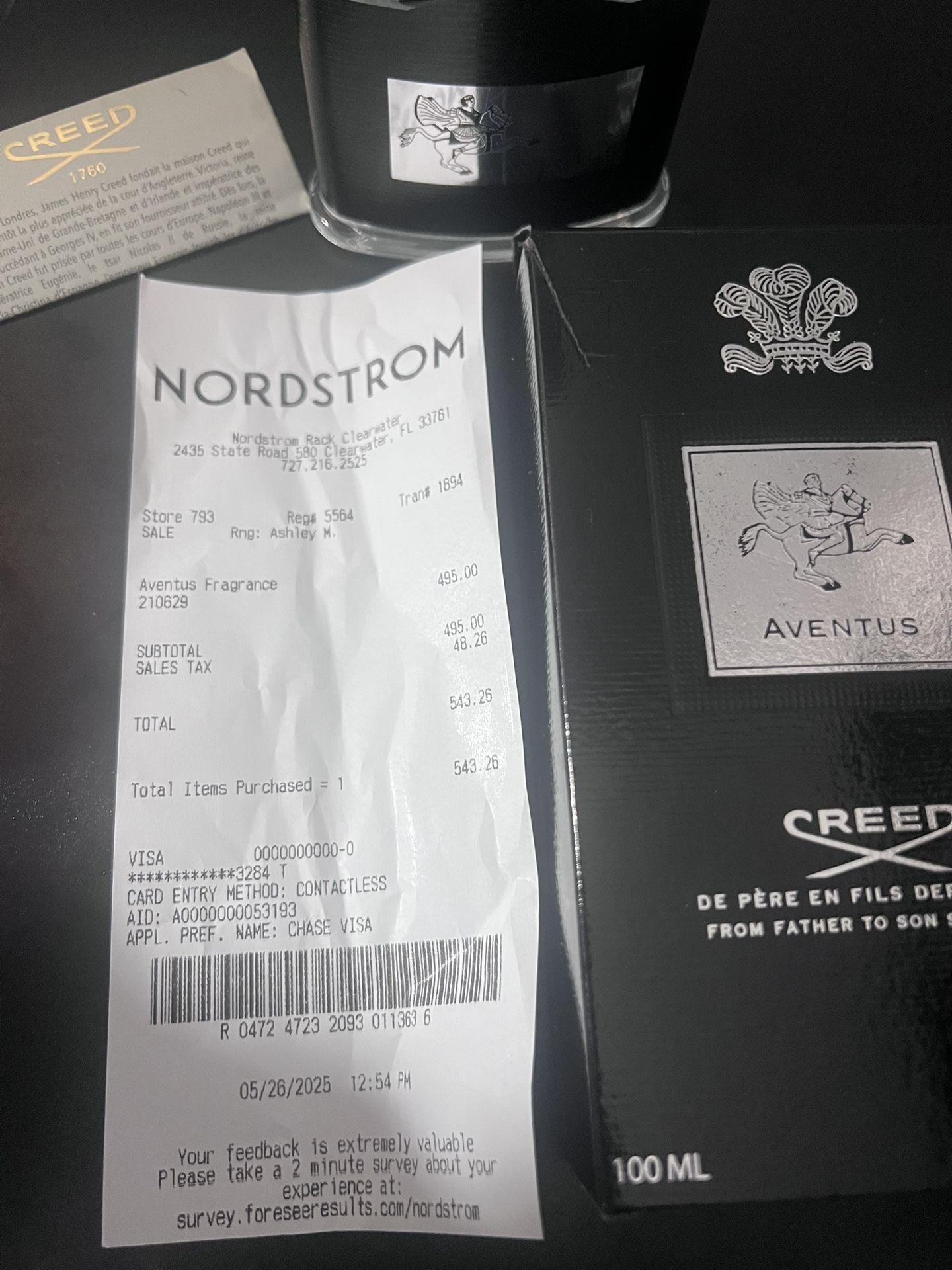 Creed Aventus 100ml (AUTHENTIC)