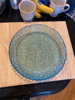 Glass Blue Bowl