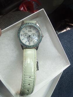 Jolie Women's Watch with Crystal Bezel