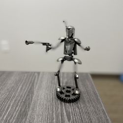 Star Wars Boba Fett Scrap Metal Figure Mandolorian