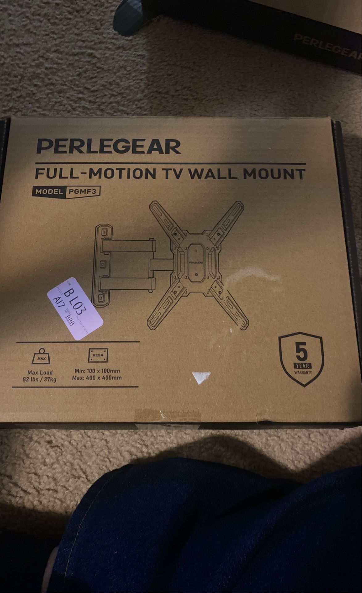 Perlegear Tv Wall mount