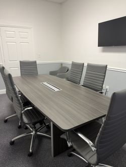 Conference Table And Chairs