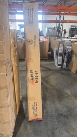 Ashley Furniture Ashley Furniture Vallardia Queen/King Panel Bed Rails (Model B486-97