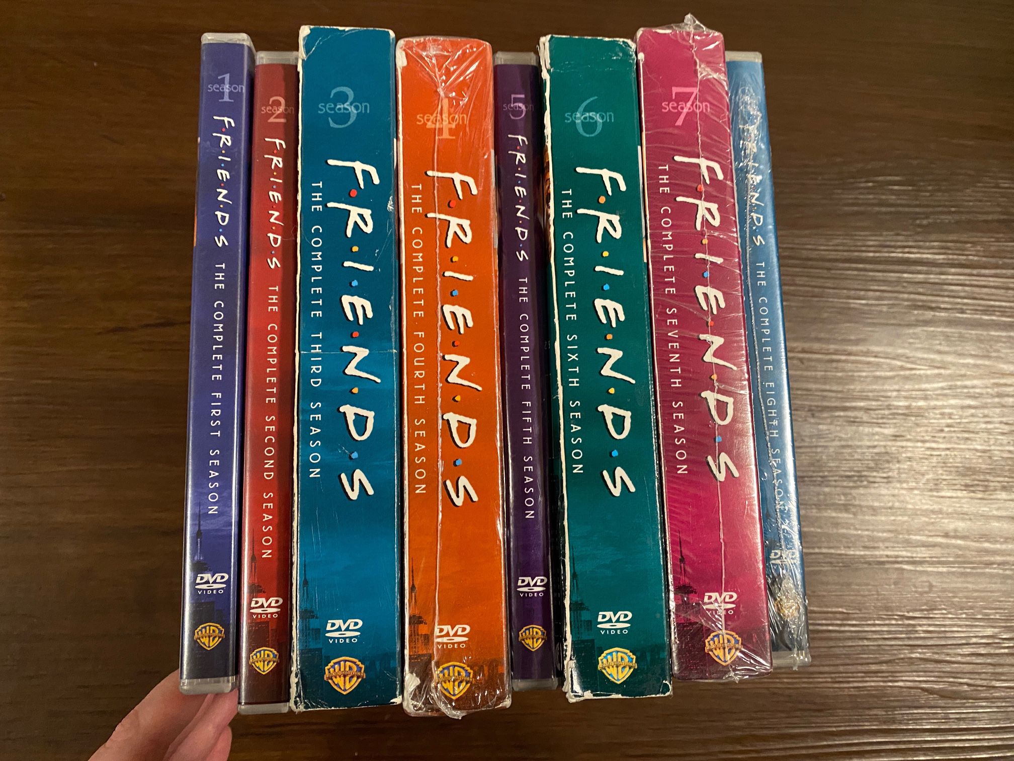 Friends Series DVDs Seasons 1-8