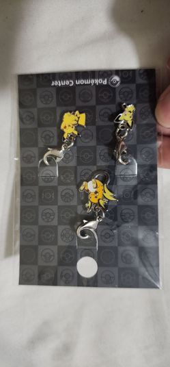 Pokémon center keychains