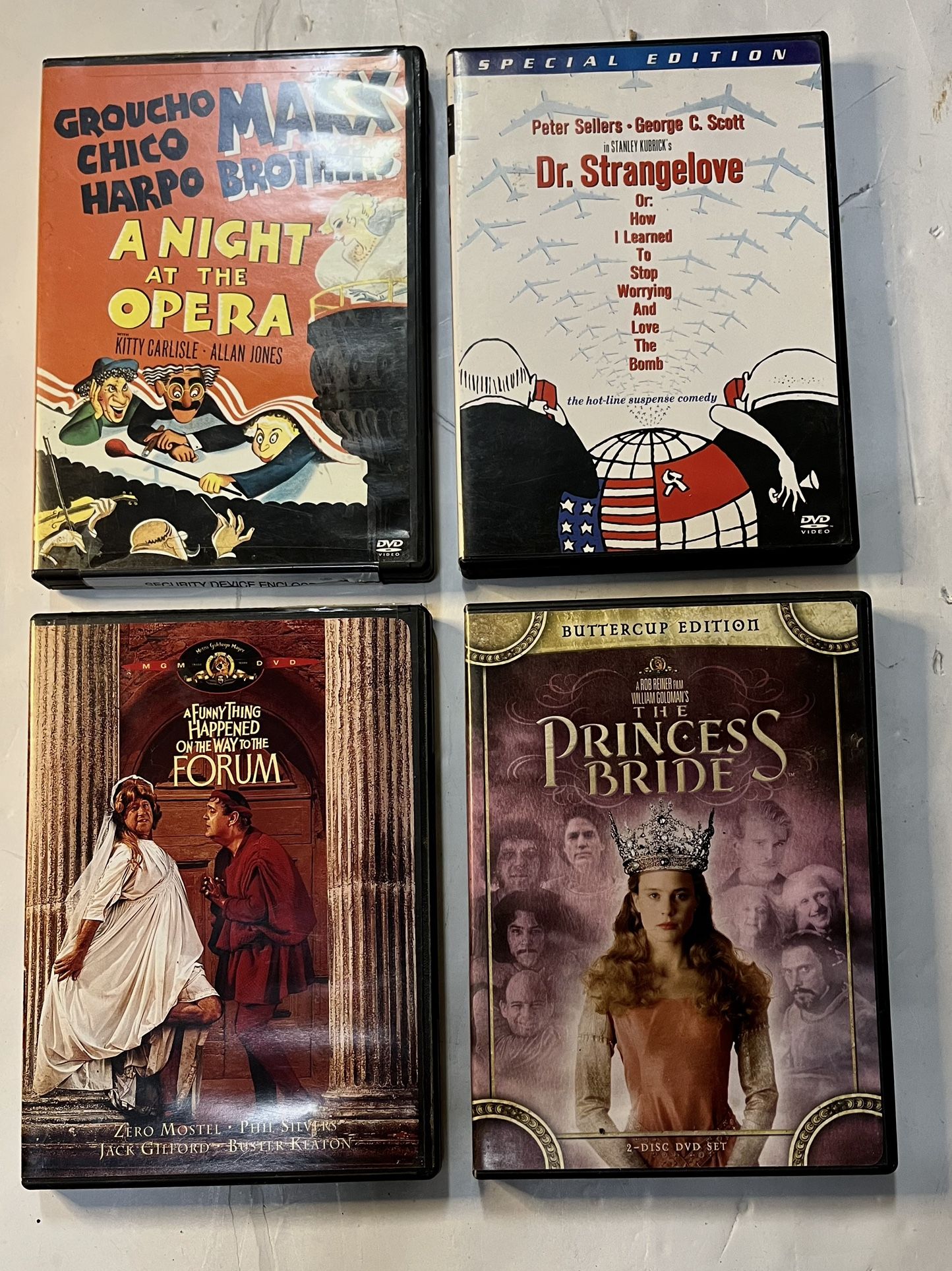 Three Classic Comedies DVD’s