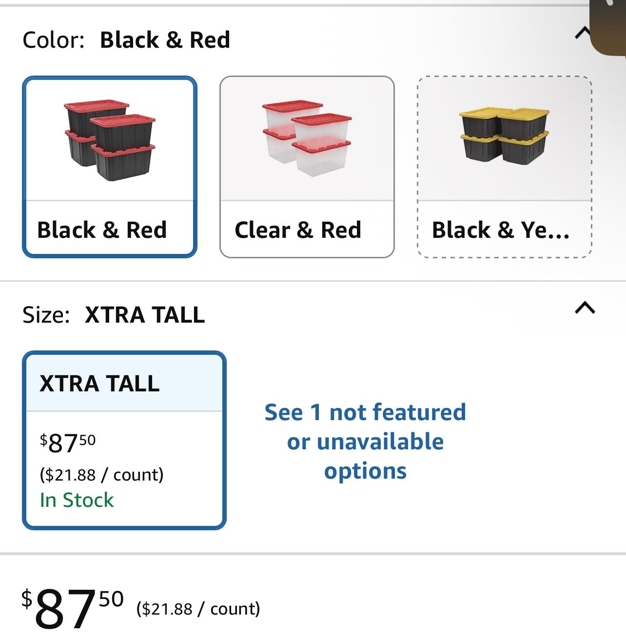 Brand New Storage Bins