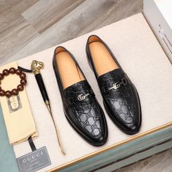 GG Men’s Leather Shoes With Box 2026 New 