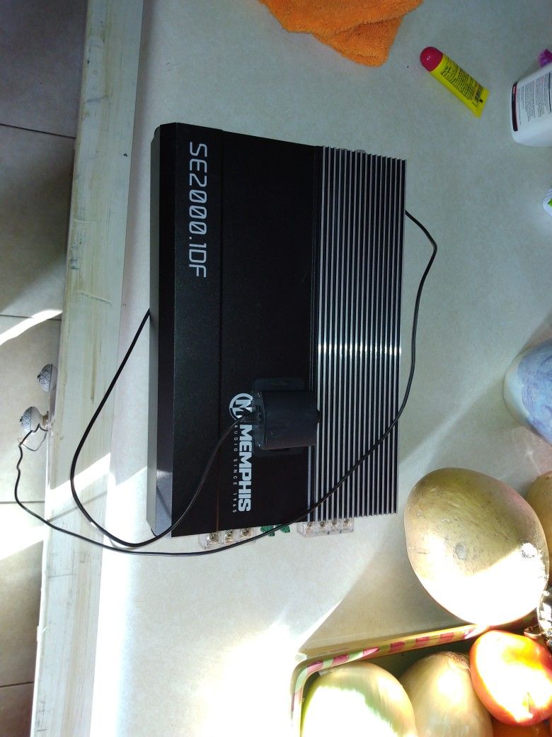 Amp Memphis Se2000.1df Amp 2 Chanel