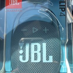 JBL Bluetooth speaker clip 4 blue