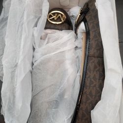 Michael Kors Lillie Moc Brown (Size 8) Brand New