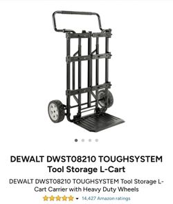 DEWALT ToughSystem L-Cart Tool Storage Carrier (DWST08210) – Heavy Duty New