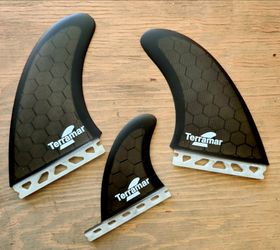 TERRAMAR SURFCO (TMS) MID SUMMER SURFBOARD FIN SALE STARTING AT $39