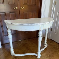 Half Circle Console Table