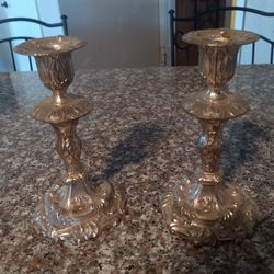 2 Decorative Candle Holders